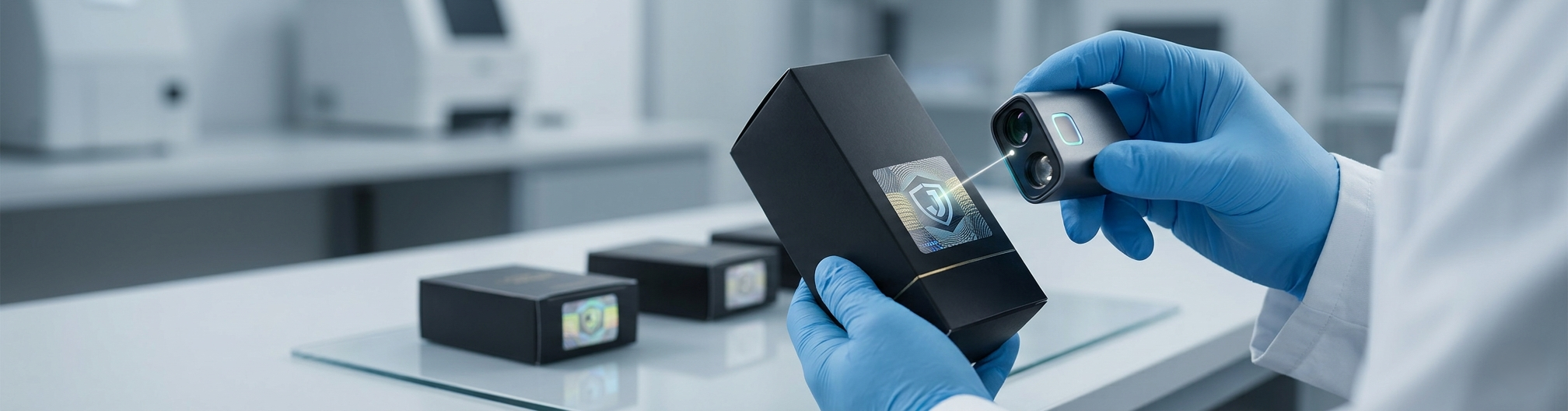 Hologram keamanan tingkat tinggi dengan fitur microtext